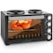 Nutrichef 30 Quart Kitchen Convection Oven & 2 Burner Cooker PKRTO28 - alternate 1